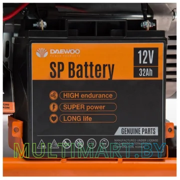 Бензиновый генератор Daewoo Power GDA 7500E-3 картинка 5